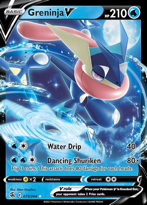 Greninja V FST 73 | Pokemon TCG POK Cards