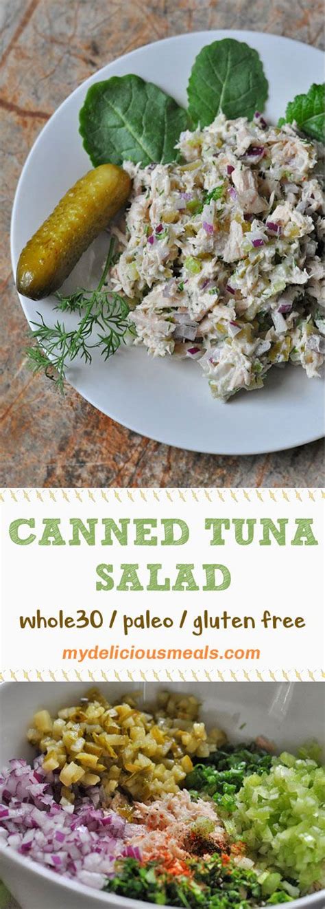 This canned tuna salad recipe is Paleo friendly and Whole30 approved. I first saw it in the Well ...