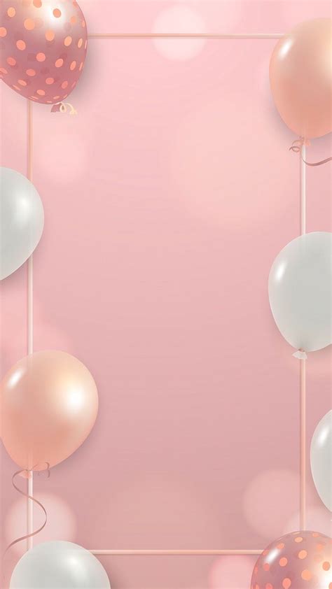 Happy Birthday Background Wallpaper Pink