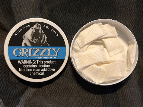 Grizzly Nicotine Pouches (US Market) - Review. 13 June 2024.