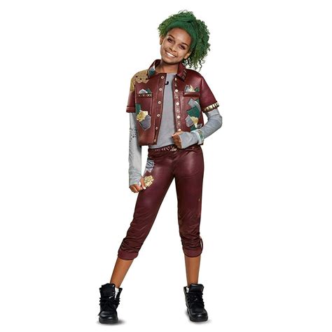 Disney Zombies Classic Eliza Girls Halloween Costume with Makeup Kit Set - Walmart.com - Walmart.com