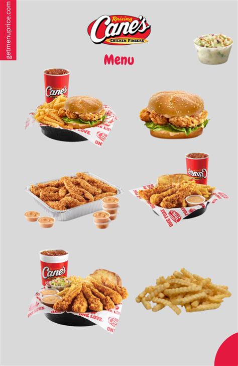 Raising Canes Menu Price List USA [Updated August 2023]