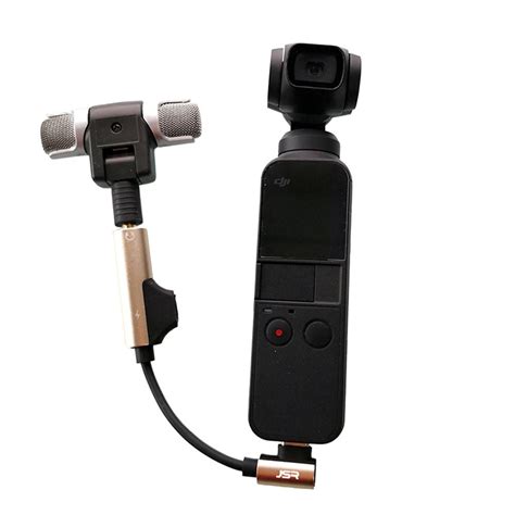 New Stereo External Microphone Digital Handheld Microphone for DJI OSMO ...