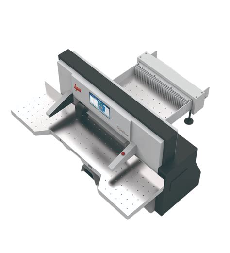 High Speed Intelligent Paper Cutting Machine Hydraulic Heavy Duty Automatic Guillotine Cutter ...