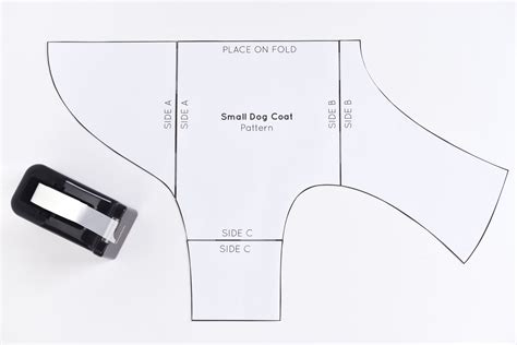 Pattern for a Warm & Weatherproof Dog Coat | Dog coat pattern, Small ...