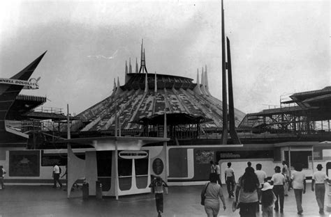 gameraboy: Space Mountain under construction in Disneyland, 1977. Via Early Amusement Parks ...