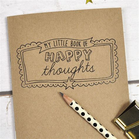 my little book of happy thoughts by eskimo kiss designs | notonthehighstreet.com