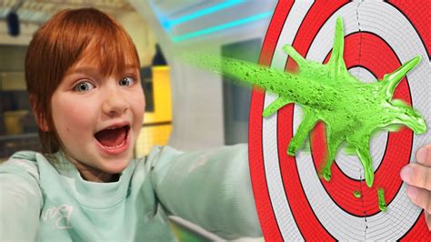 Adley's SLiME DARTS!! Adley challenges a SPACESTATiON crew member to a slimey game! WHO'S GONNA ...