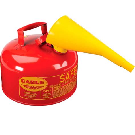 Most popular of the year Eagle Mfg Eagle Type I Safety Can - 2 Gallon with Funnel - Red