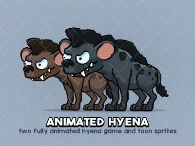 Hyena character - Game Asset Packs