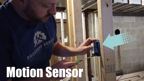 Motion Sensor Switch Install - YouTube