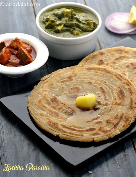 Lachha Paratha, How To Make Lachha Paratha recipe, Whole Wheat