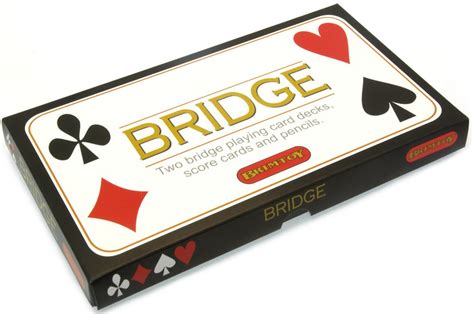 Bridge set (Bridge playing card game) - Card games - Playing cards - Traditional Games