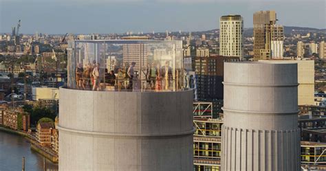 Iconic Battersea Power Station to Get Great Glass Elevator in Its Chimney Offering 360 Degree ...