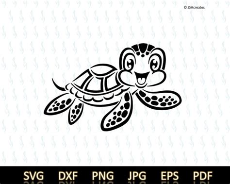 Cute Baby Sea Turtle Svg Sea Turtle Svg Cute Animal Svg - Etsy