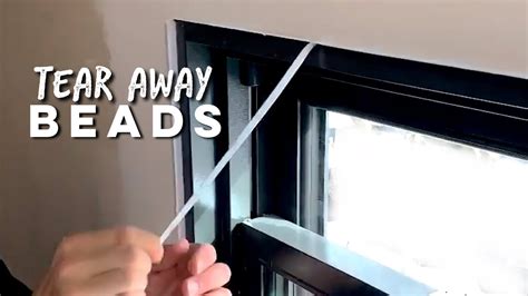 Drywall Finishing (How to Install Tear Away Beads) - YouTube