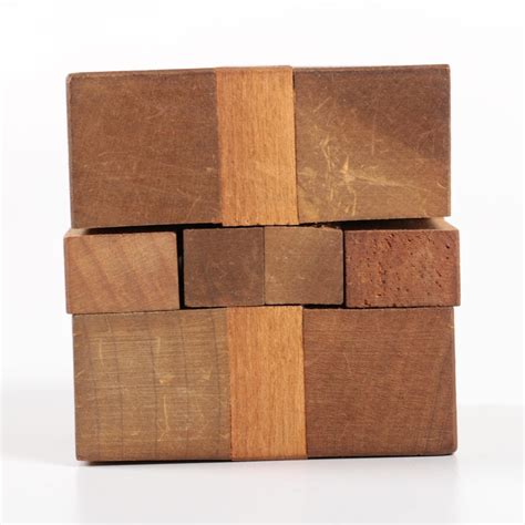 Handcrafted Wooden Puzzle Cube | EBTH