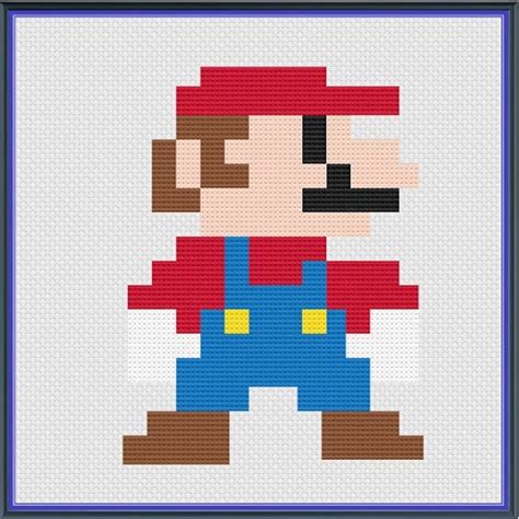 8 Bit Mario - Etsy