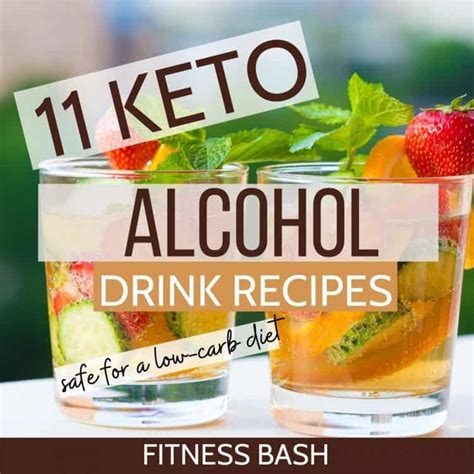 11 Keto Alcohol Drinks for a Safe Keto Diet - Fitness Bash