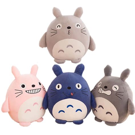 45cm totoro plush toy 2018 New kawaii anime totoro toy stuffed plush totoro doll Toy for ...