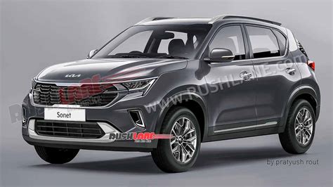 New Kia Sonet Facelift May Debut At 2023 Auto Expo - Renders