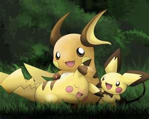 Shiny Raichu,Pikachu,and Pichu - Pikachu Photo (23323172) - Fanpop