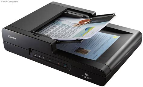 Specification sheet (buy online): CANON DR-F120 SCANNER Canon DR-F120 Desktop ADF and Flatbed ...