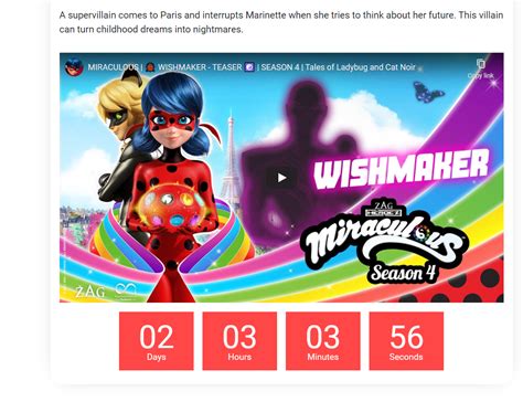 two days left to the wish maker episode! : r/miraculousladybug