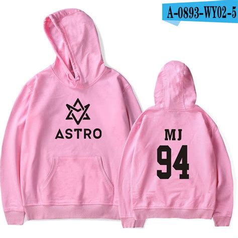 Kpop ASTRO STAR Group Printed Hoodies Moletom Harajuku Sweatshirt Casu — Kpopshop