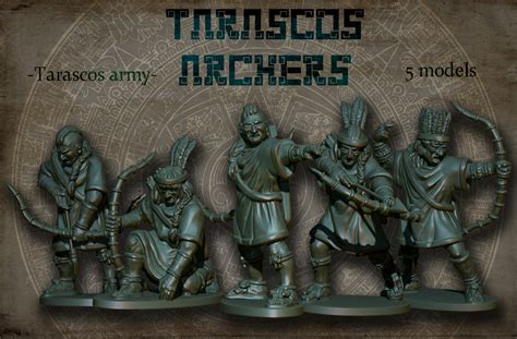 28mm Tarascan Archers – Lancer Miniatures