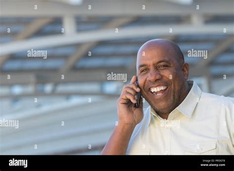 African American man smiling Stock Photo - Alamy