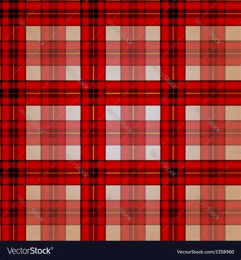 Festive red checkered seamless pattern Royalty Free Vector