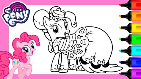 Pinkie Pie Equestria Coloring Pages