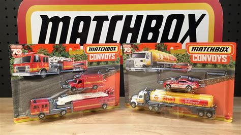 Matchbox 2023 Convoy; Shell Western Star and MBX Mega Ton Fire Truck ...