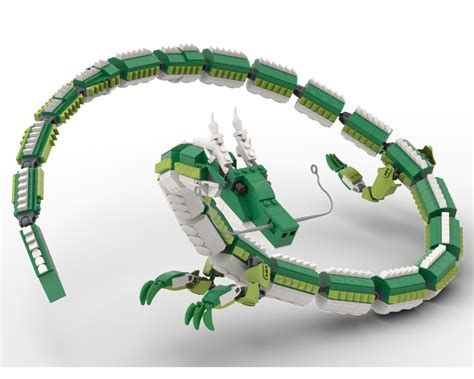 LEGO MOC East Asian Dragon by yodakya | Rebrickable - Build with LEGO