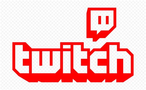 HD Red Twitch Official Logo Transparent Background PNG | Citypng