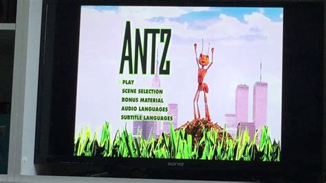 Antz 2001 (2006 Reprint) DVD Menu Walkthrough - YouTube