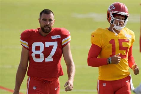 You better be Travis Kelce if you're gonna start a training camp fight