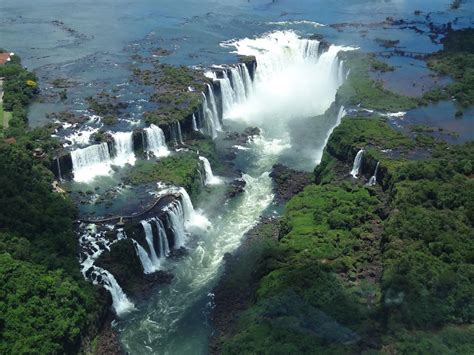 #PHOTO Iguazu Falls from the air by helicopter; what a view! – Chris Travel Blog