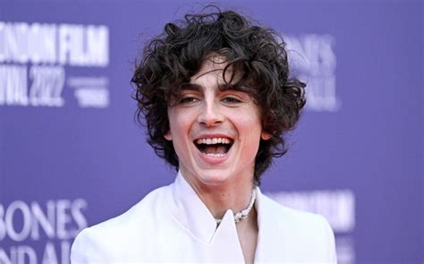 Timothée Chalamet Makes a Chic Red Carpet Arrival in All White Suit ...