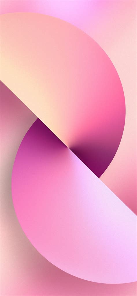 iPhone 13 Pink Light iPhone Wallpapers Free Download