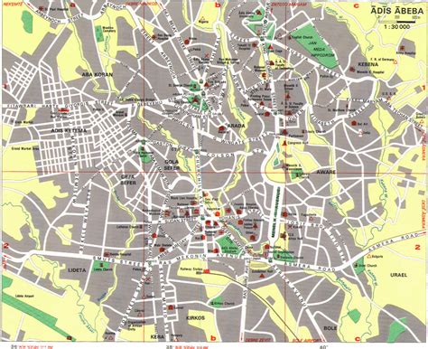 Addis Ababa Map and Addis Ababa Satellite Images