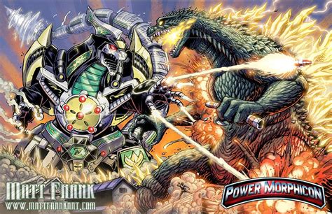 Dragonzord Vs Godzilla Power Morphicon by KaijuSamurai on DeviantArt | Godzilla wallpaper ...