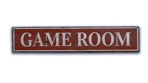 Game Room Sign Game Room Decor Game Room Gift Decor for - Etsy