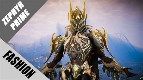 Warframe | Fashion Frame | Zephyr Prime : Whirlwind - YouTube