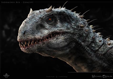 ArtStation - Indominus Rex Sculpt ( Rendered Version ) - Jurassic World ...