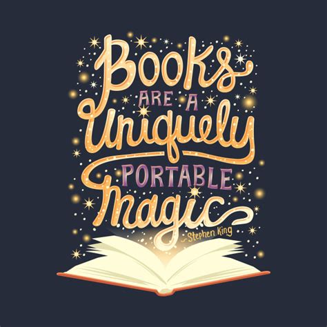 Books are magic - Books - T-Shirt | TeePublic