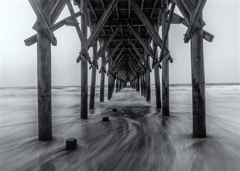 Surf City Fishing Pier Photograph by Erwin Spinner - Fine Art America