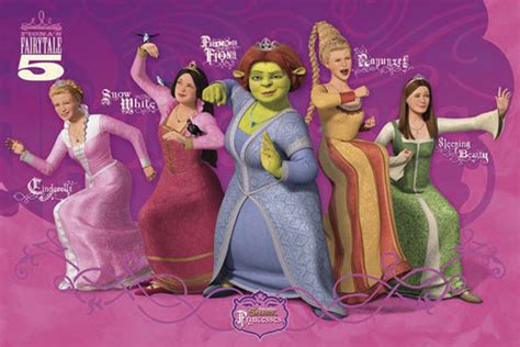 Poster Shrek 3, Fiona y amigas por 9,20€ - Qué Friki