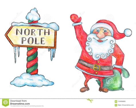 santa north pole clipart 10 free Cliparts | Download images on Clipground 2024